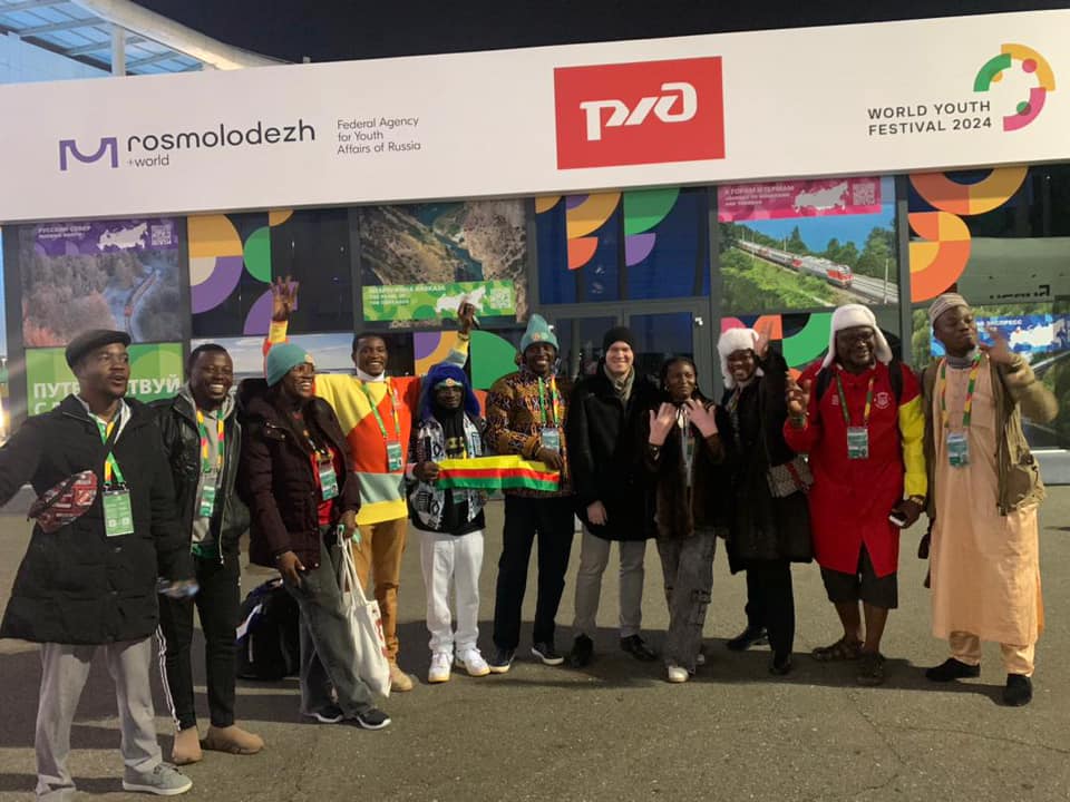 The Cameroonian Youth Shine at the Global Youth Festival Sochi 2024 --- La Jeunesse Camerounaise Brille au Festival Mondial de la Jeunesse Sotchi 2024