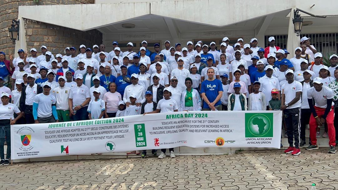 Celebrating Africa Day 2024 with a Fitness Walk -- Célébration de la Journée de l'Afrique 2024 avec une Marche de Fitness